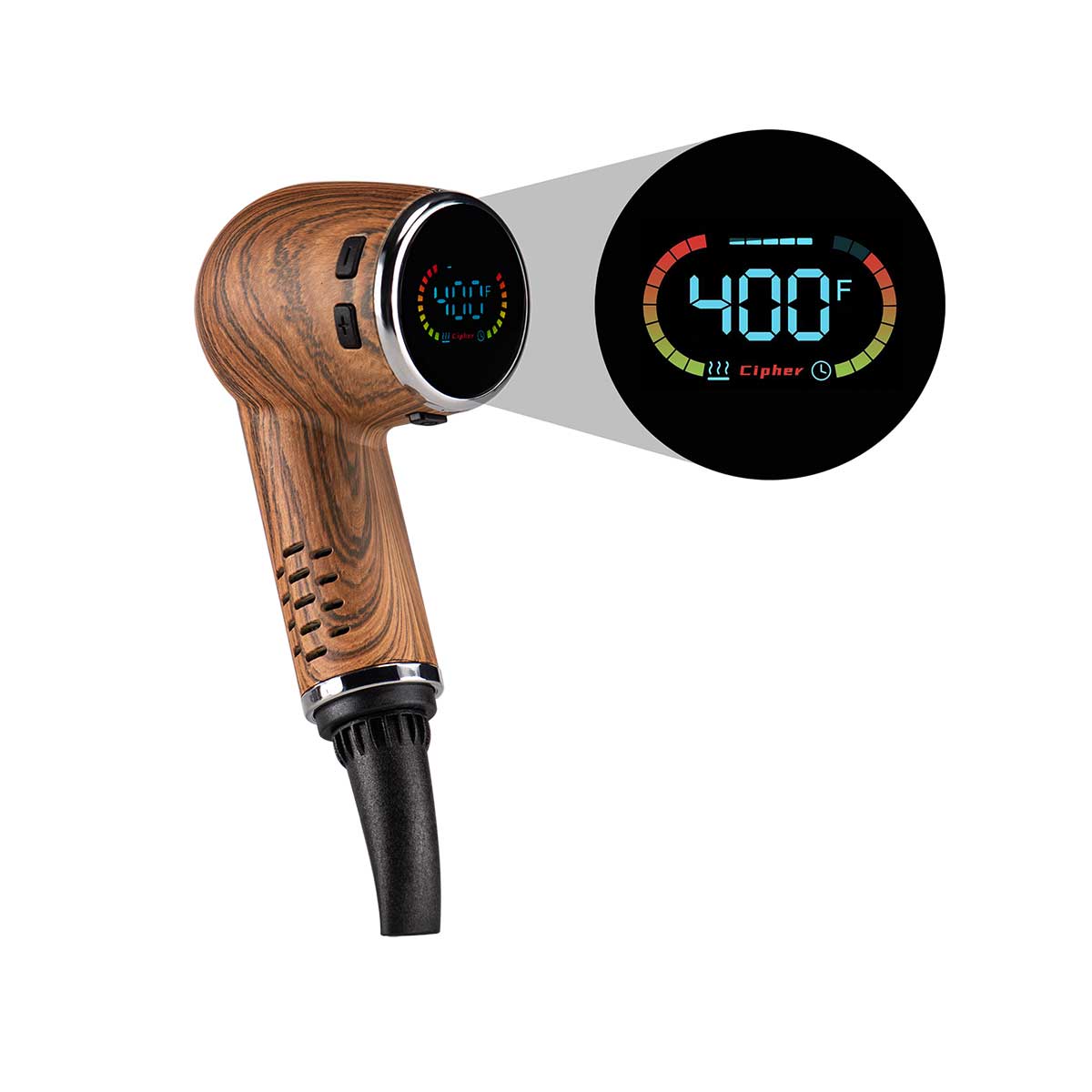 Cipher Nautilus V3 Dry Herb Vaporizer | Palm Wood