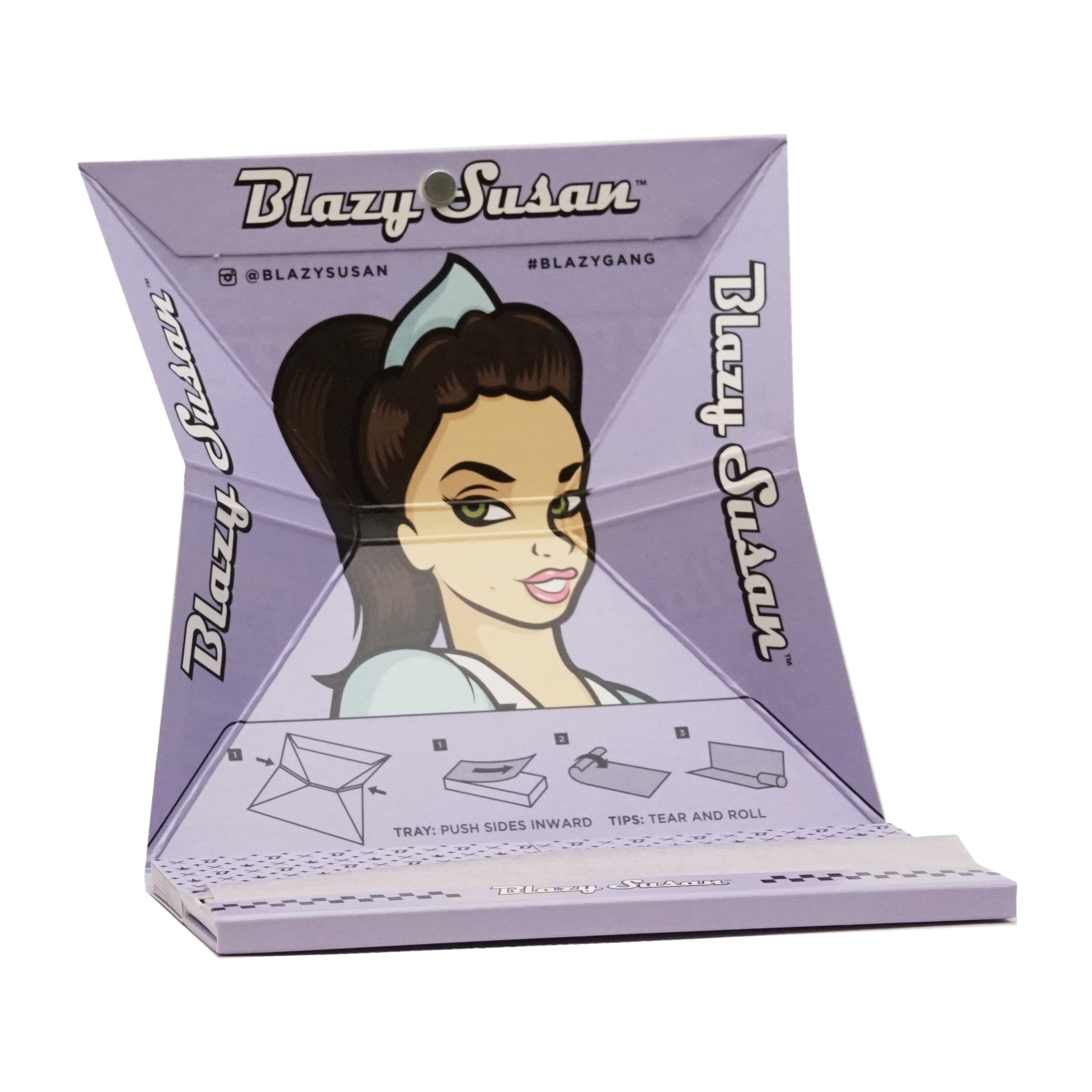 Papeles de liar Blazy Susan morados 