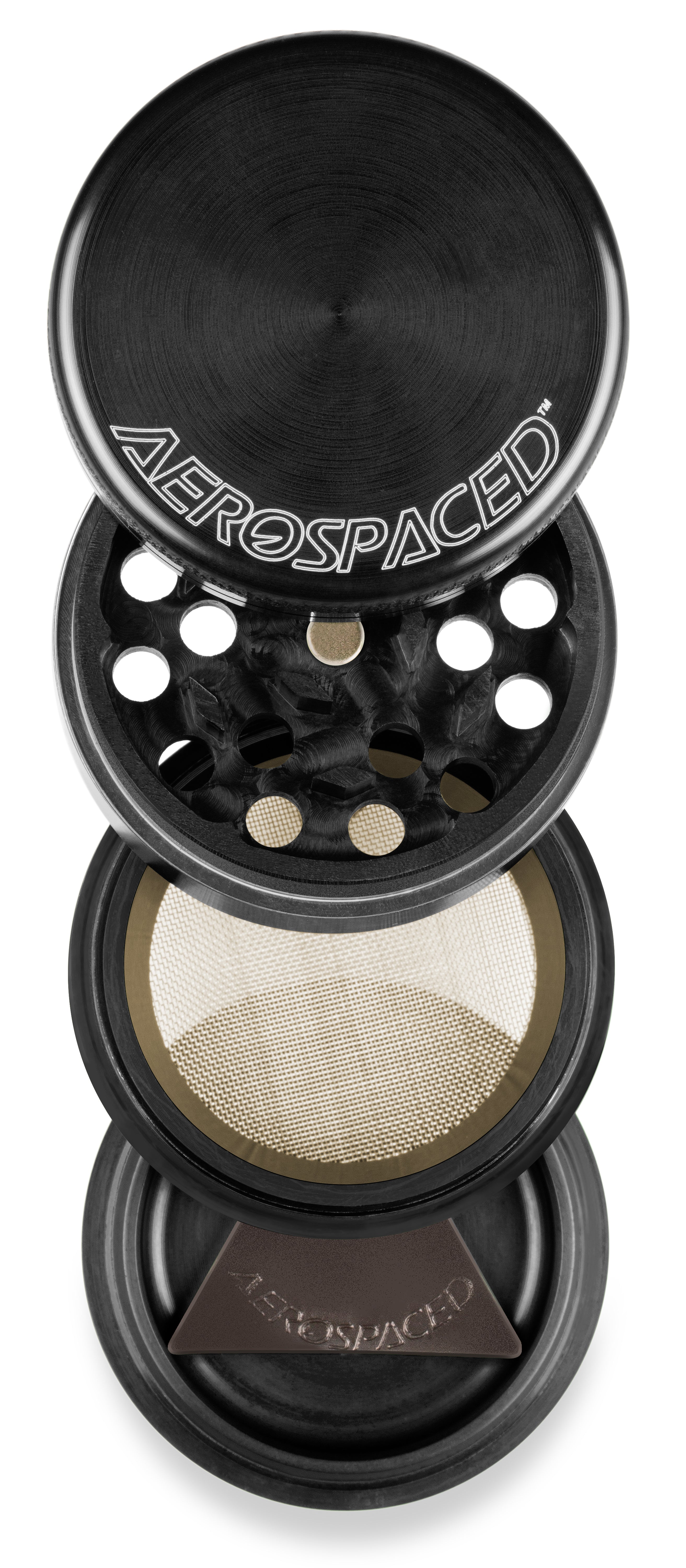 Aerospaced by Higher Standards - 4 Piece Grinder - 1.6"