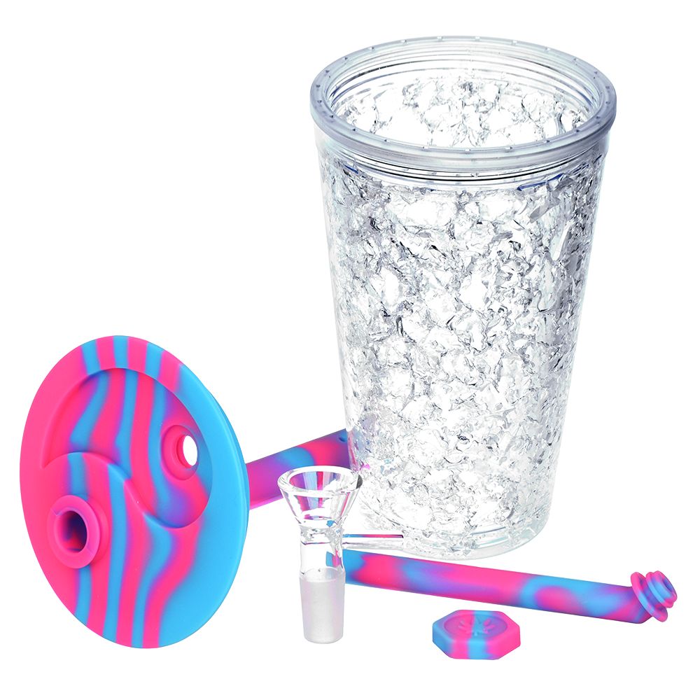 Cooling Freeze Travel Cup Bubbler - 6" /14mm F /Colors Vary