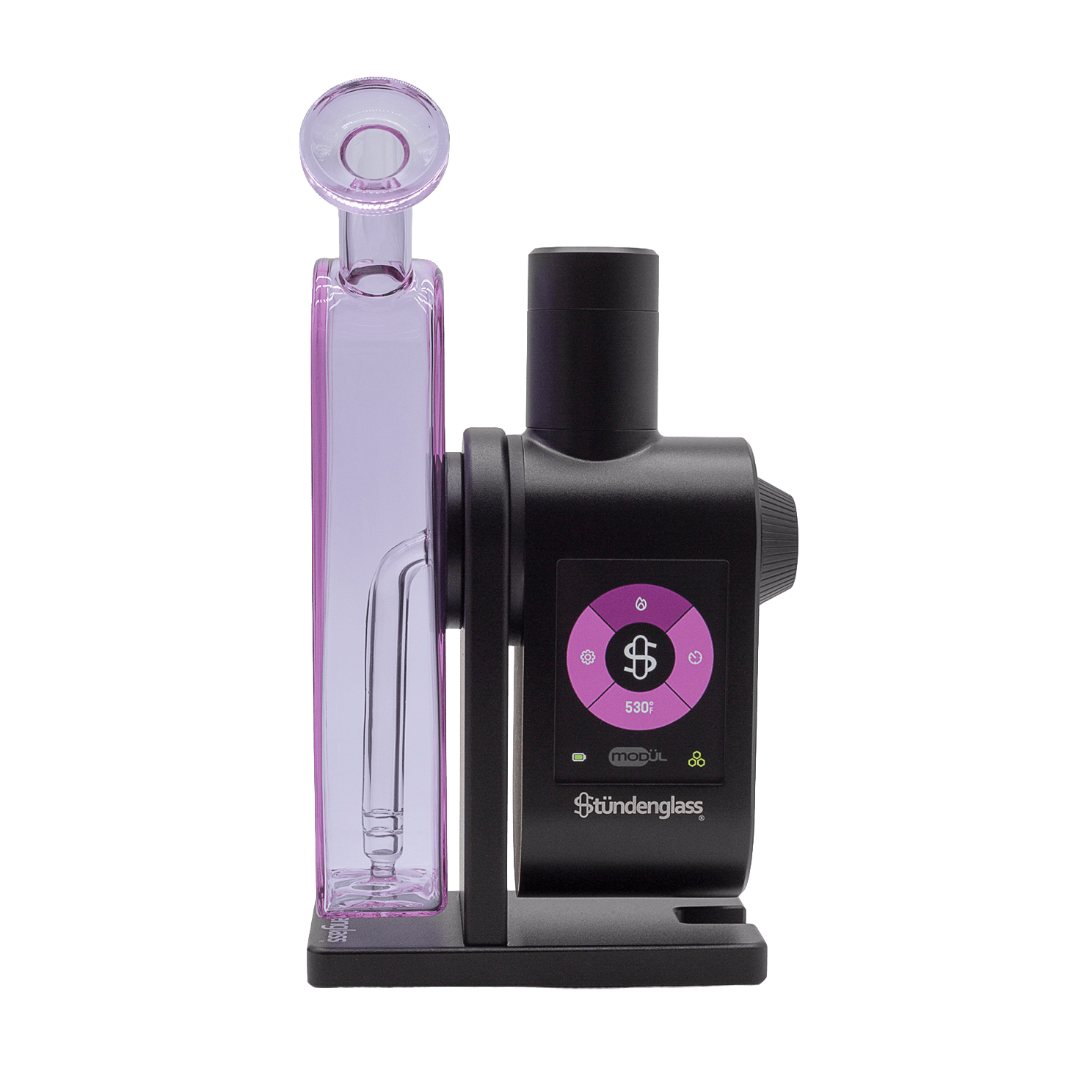 Stündenglass Modül + Dok Deluxe Travel Set - Purple Glass