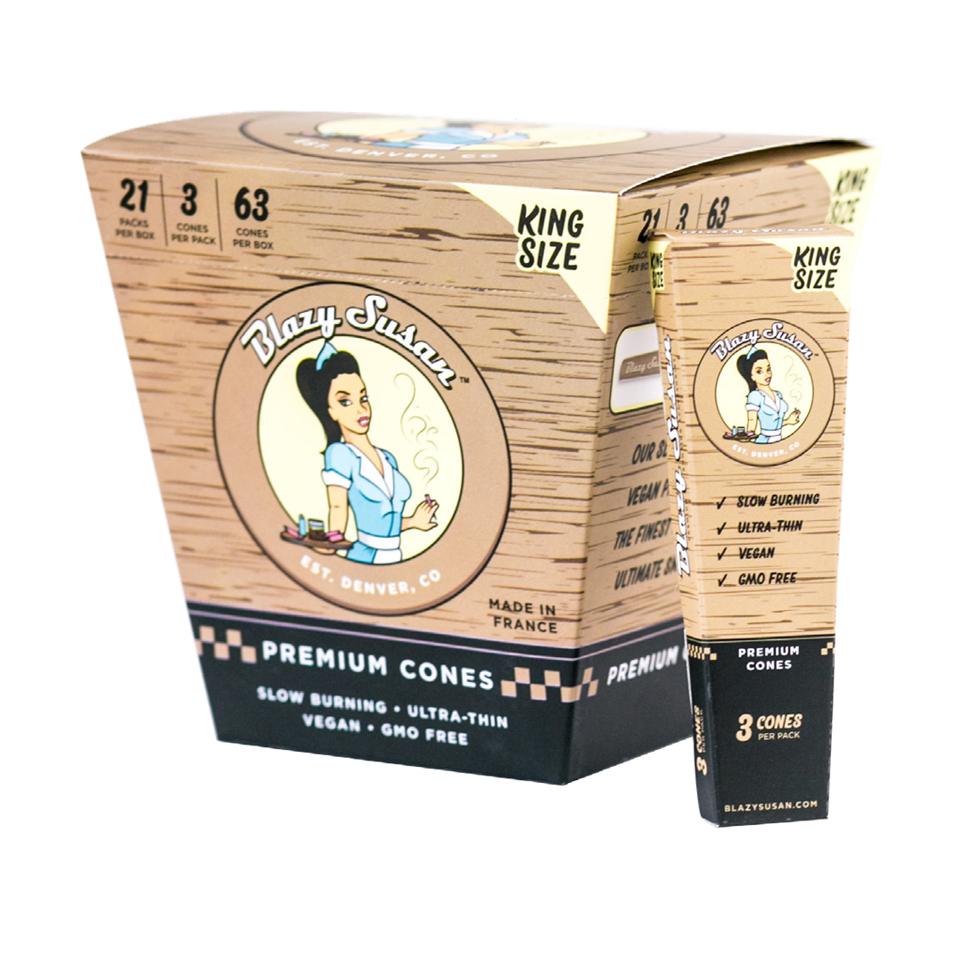 Conos de papel sin blanquear Blazy Susan 