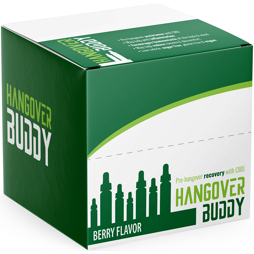 Hangover Buddy Box in Berry